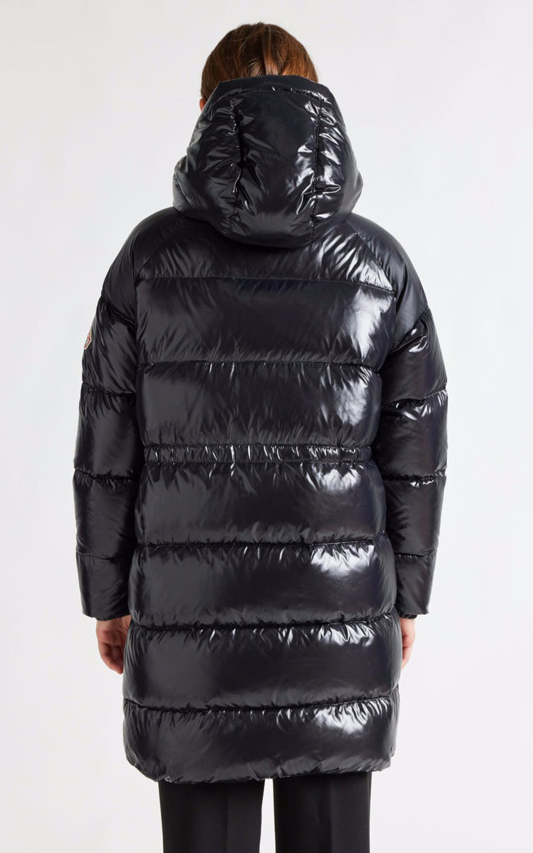 A &quot;FUSION 2&quot; Noir Pyrenex 3/4 Doudoune Femme opened photo