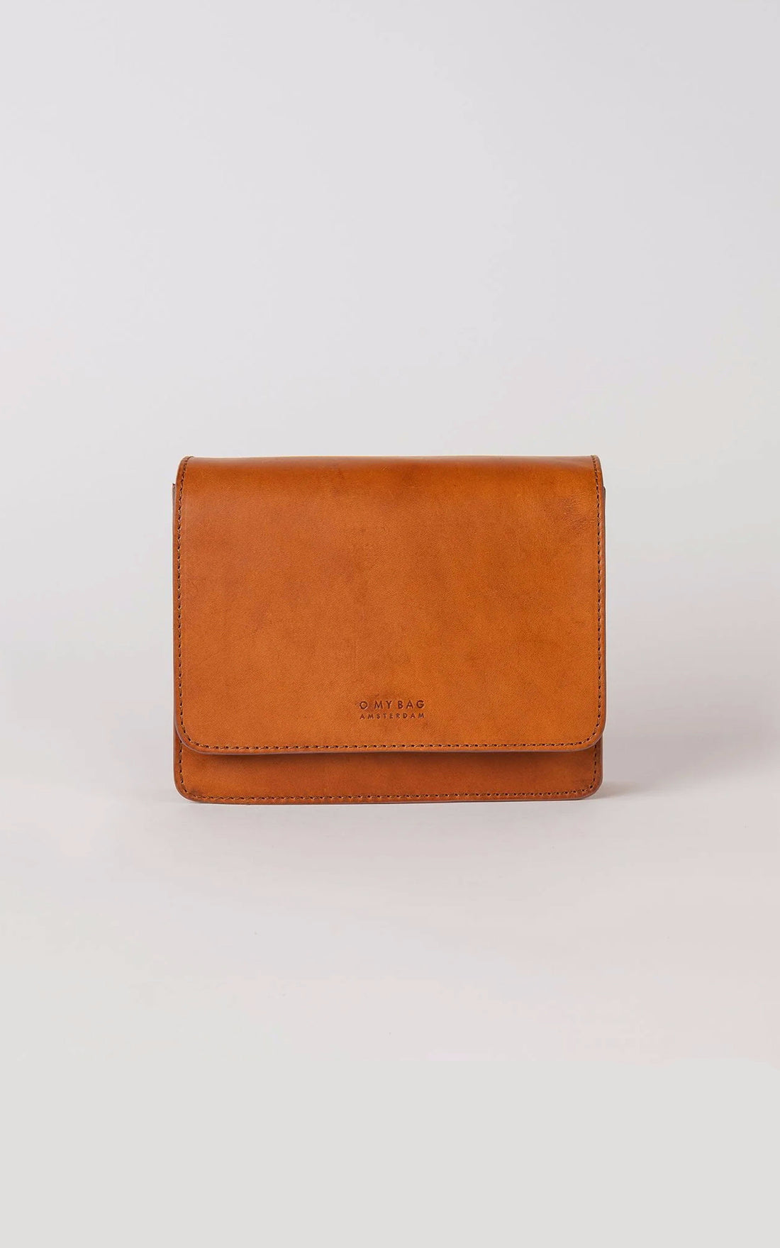 A &quot;AUDREY MINI&quot; Cognac O my bag Sac Mixte opened photo