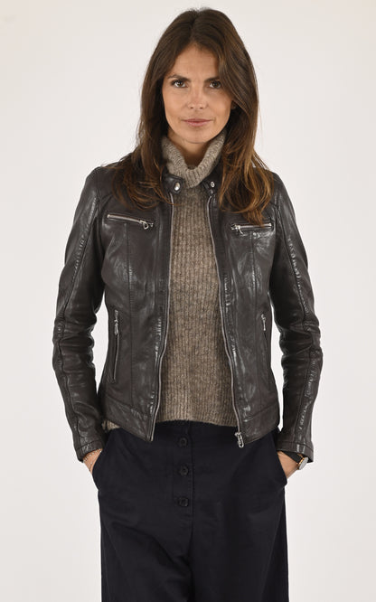 A &quot;JOLYA 102581&quot; Marron Rose Garden Blouson Femme opened photo