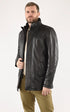 A "MIKA" Noir La Canadienne Blouson Homme closed photo