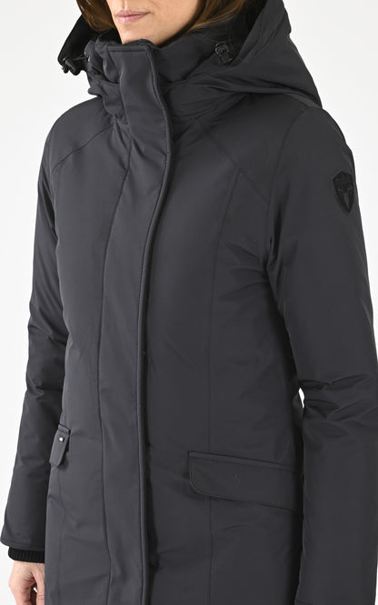 A &quot;REBECCA 3L&quot; Noir Nobis Ves Doudoune Femme details photo