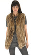 A "2123V-RB-FIN/70" Naturel La Canadienne Gilet Femme opened photo