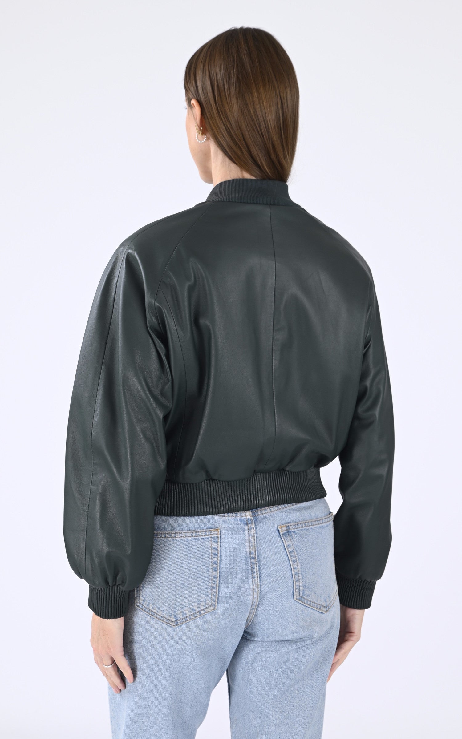 A &quot;GAIA&quot; Vert Serge Pariente Blouson Femme back photo