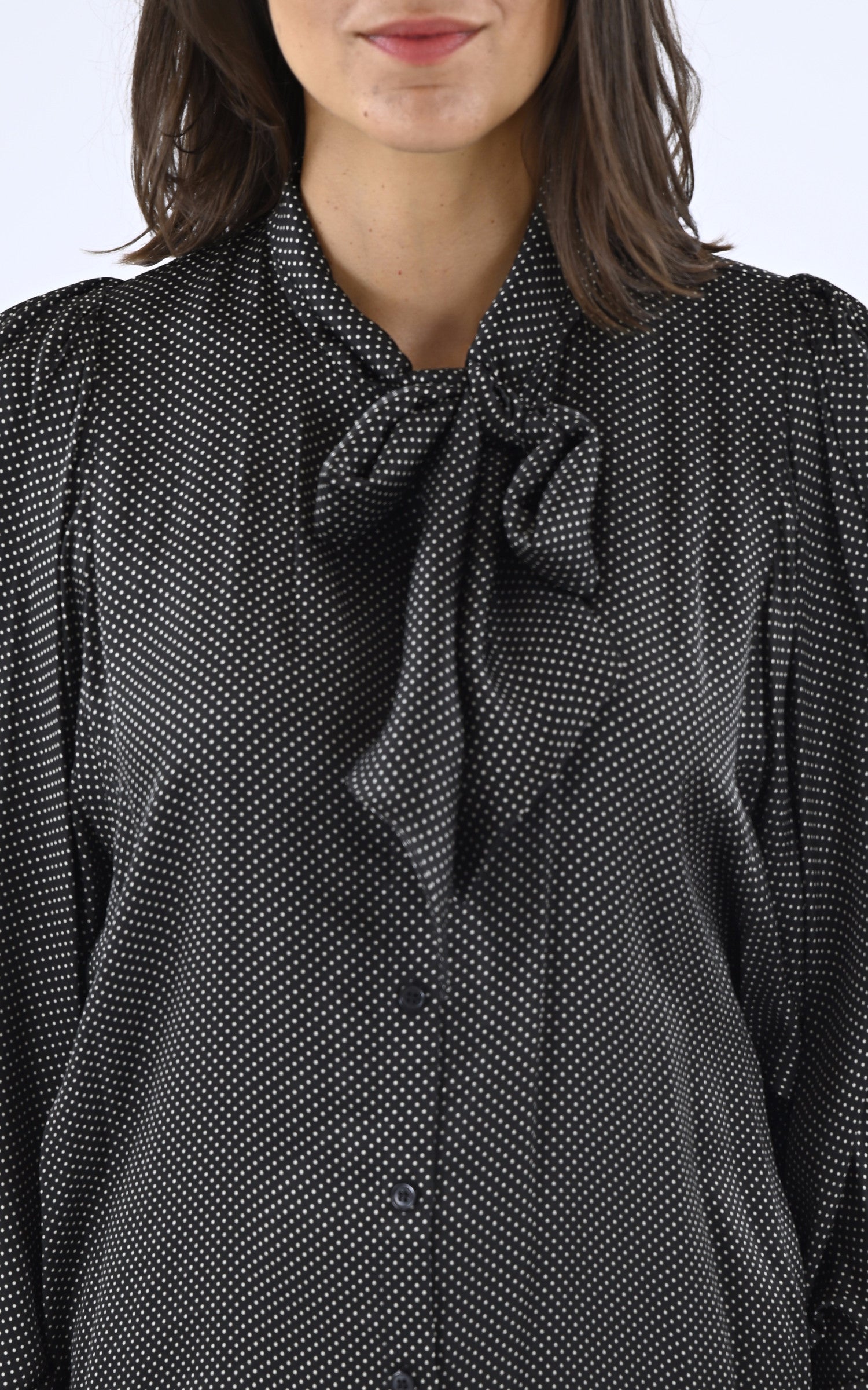A &quot;CANDY&quot; Noir Tara Jarmon Top Femme details photo 5