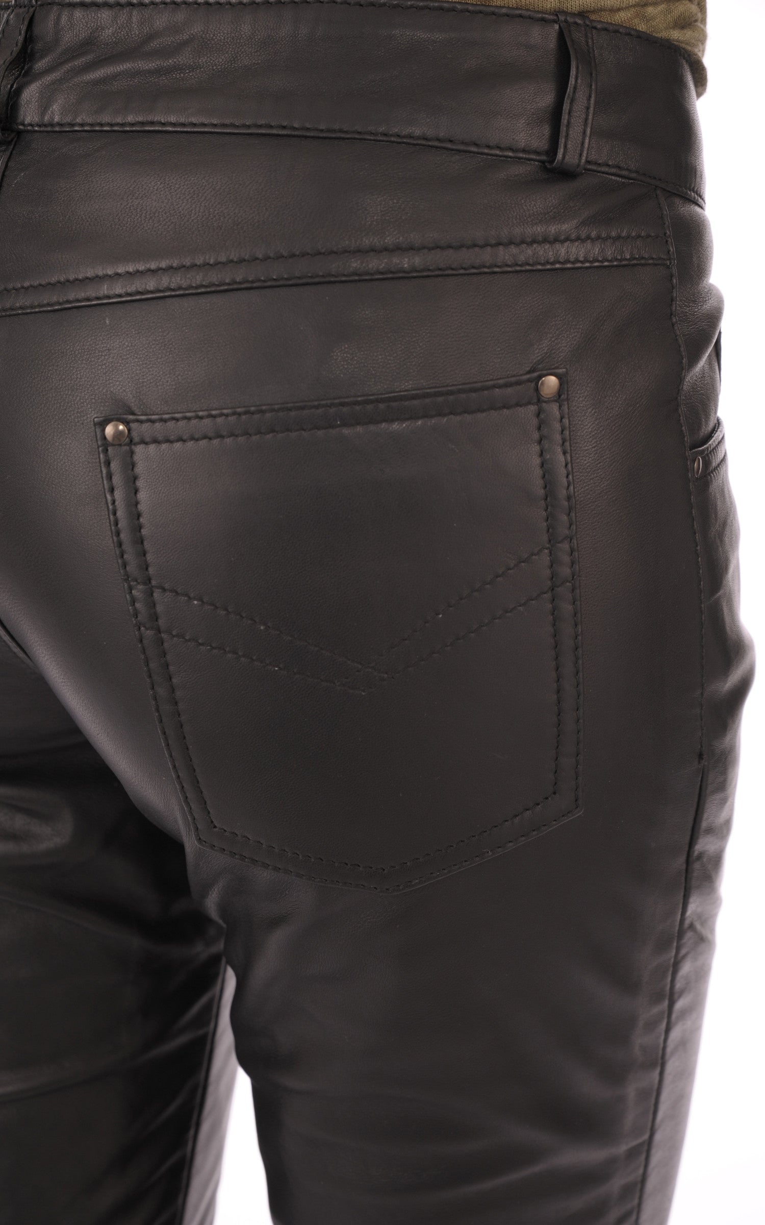 A &quot;501 F SLIM&quot; Noir Giorgio &amp; Mario Pantalon Femme details photo 5