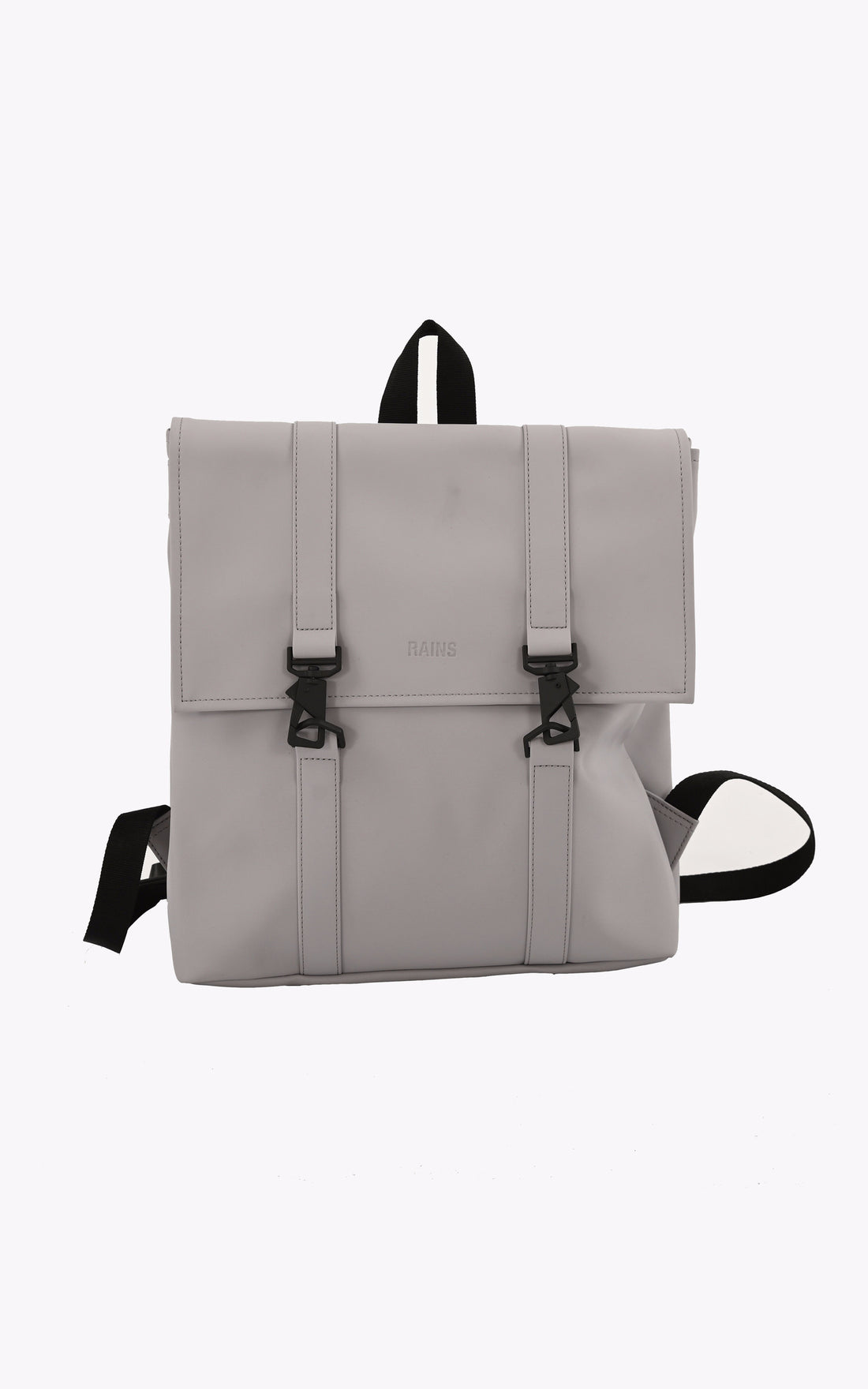 A &quot;13310 MSN BAG MINI&quot; Gris Clair Rains Sac Mixte opened photo