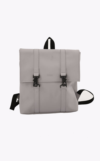 A &quot;13310 MSN BAG MINI&quot; Gris Clair Rains Sac Mixte closed photo