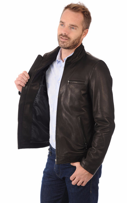 A &quot;TRENDY&quot; Noir La Canadienne Blouson Homme interior photo