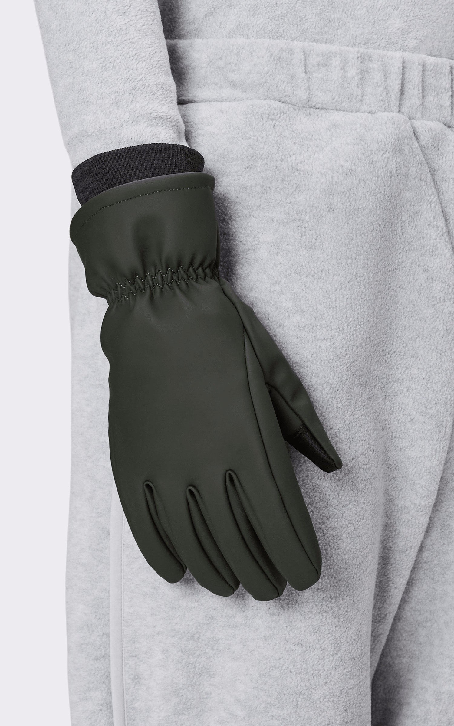 A &quot;21620 INSULATED GLOVES W1T3&quot; Vert Rains Gants Mixte back photo
