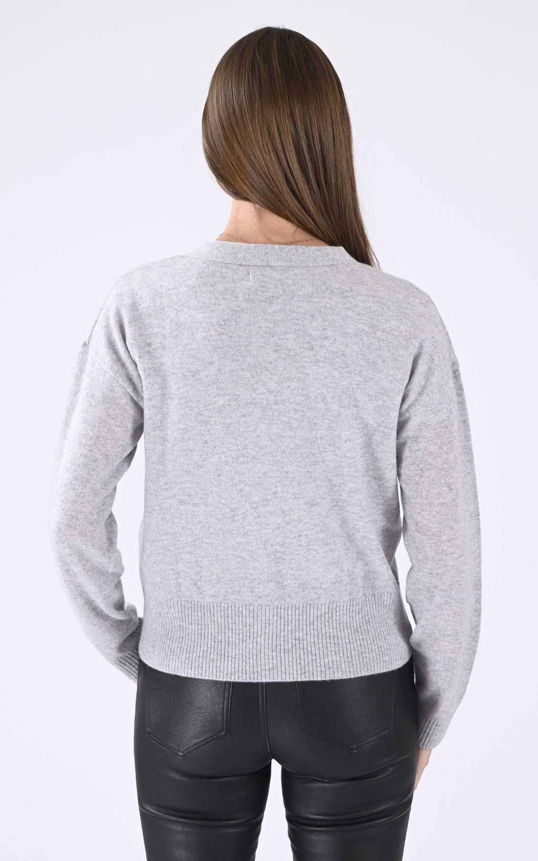 A &quot;SONORI 4401012&quot; Gris Notshy cardigan Femme opened photo