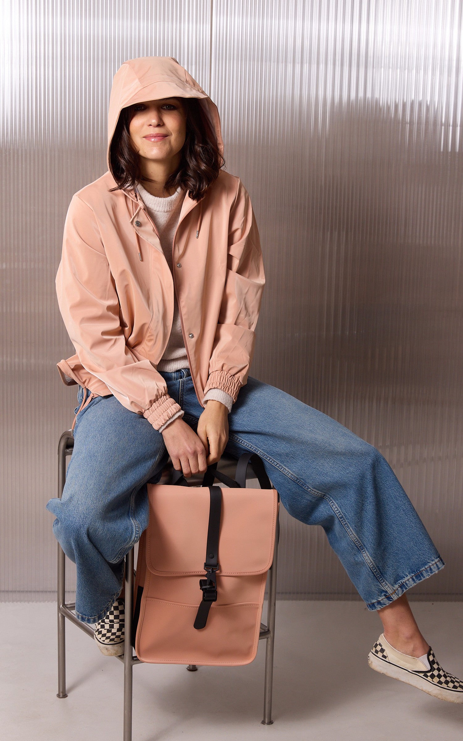 A &quot;18040 STRING W JACKET&quot; Rose Rains Blouson Femme bonus photo