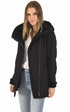 A "EDITH" Noir La Canadienne Veste Femme opened photo