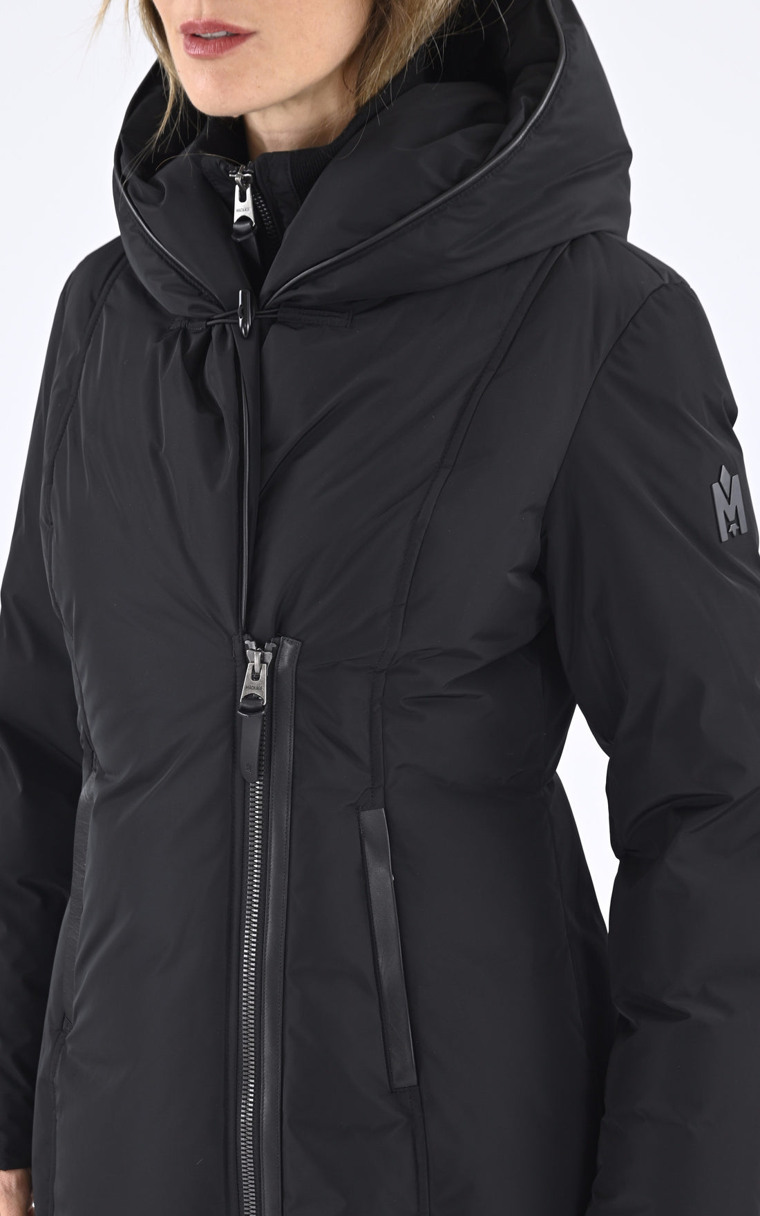 A &quot;ADALI-NFR&quot; Noir Mackage 3/4 Doudoune Femme closed photo