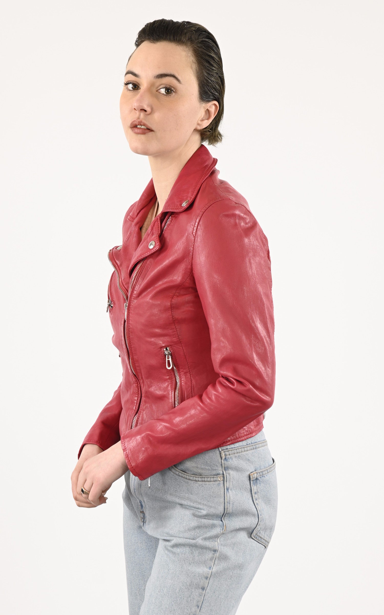 A &quot;OLYMPE 101964&quot; Rose Rose Garden Blouson Femme opened photo 1