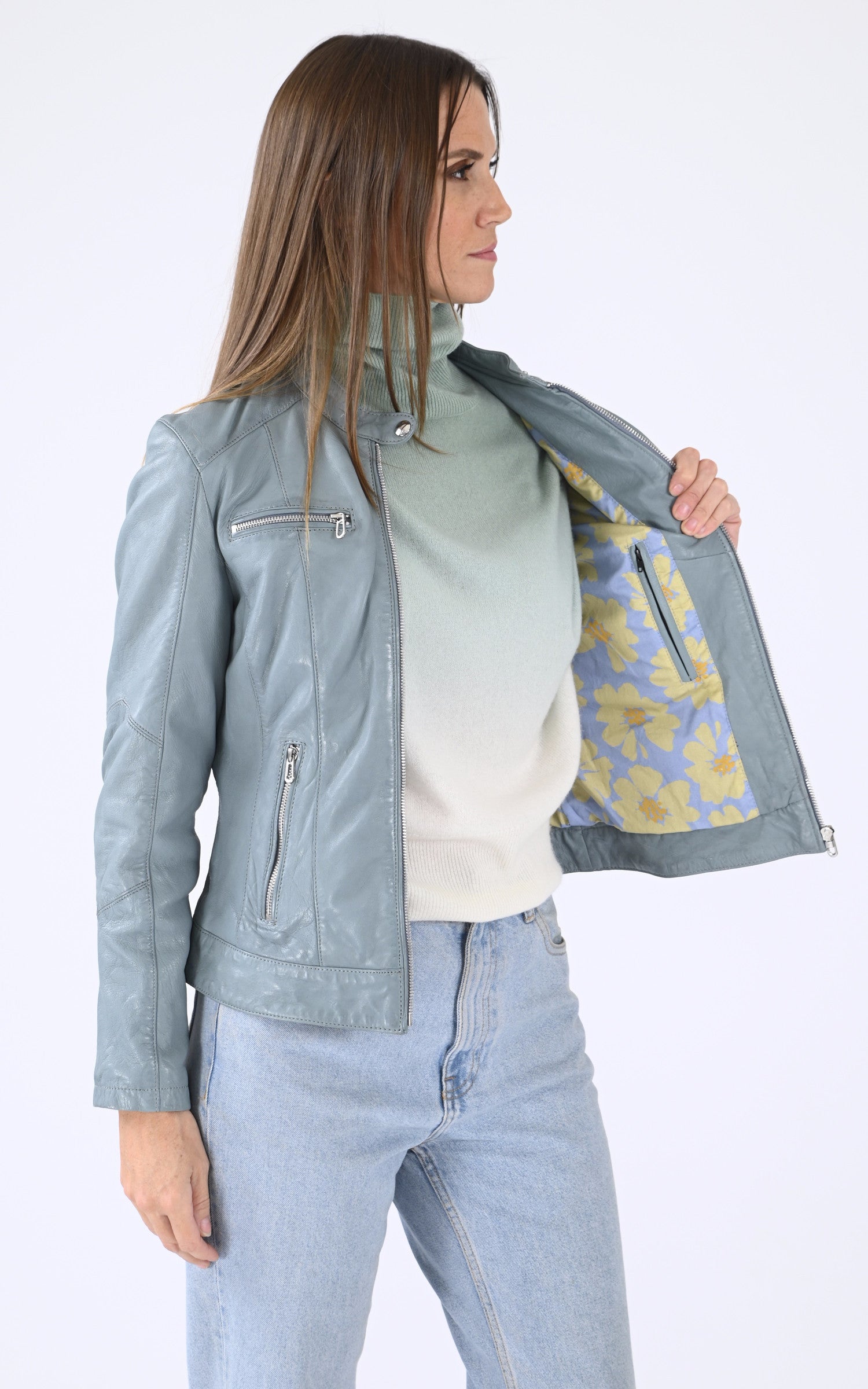 A &quot;JOLYA 102581&quot; Bleu Rose Garden Blouson Femme interior photo
