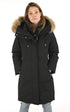A "SHILOH-F" Noir Mackage 7/8 Doudoune Femme closed photo