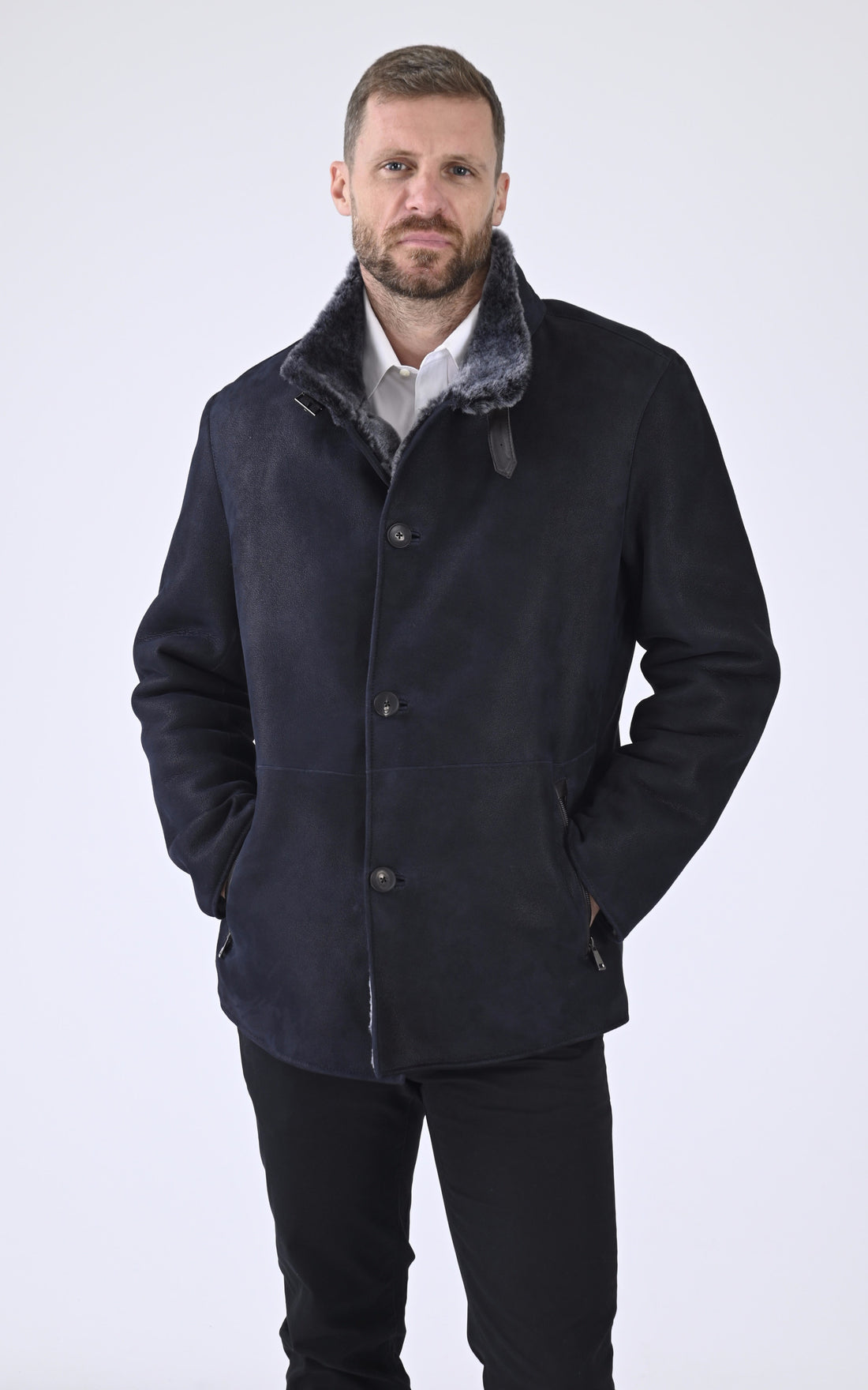 A &quot;T122&quot; Bleu Suprema 3/4 Homme opened photo