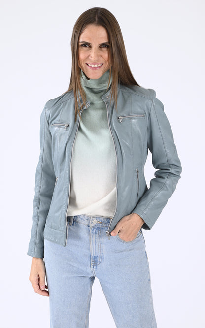 A &quot;JOLYA 102581&quot; Bleu Rose Garden Blouson Femme opened photo