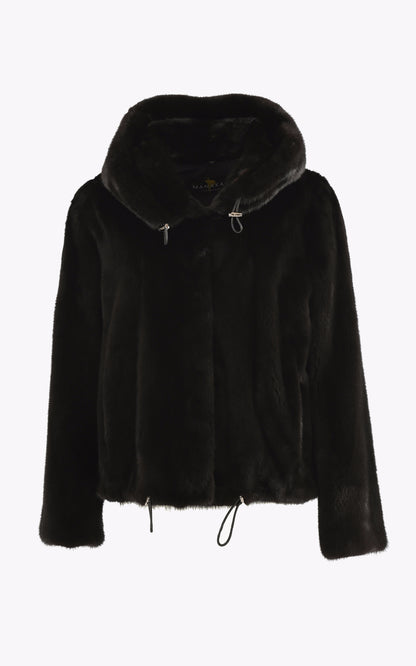 A &quot;2112 F&quot; Noir Manakas Blouson Femme opened photo