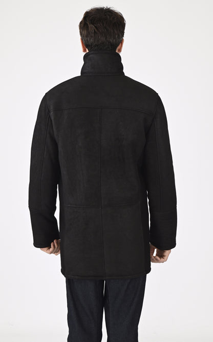 A &quot;GUILLAUME&quot; Noir La Canadienne 3/4 Homme back photo