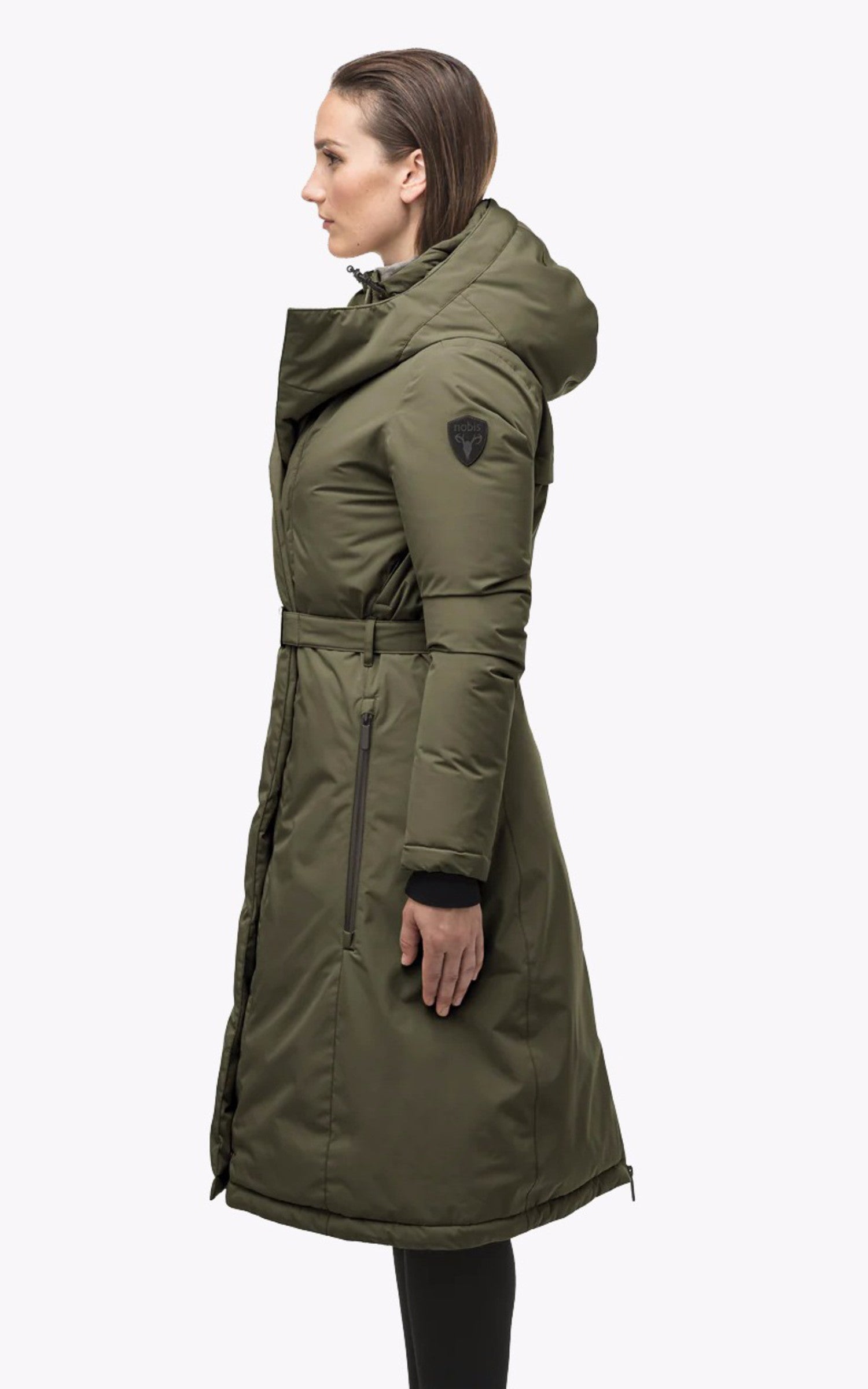 A &quot;LARA&quot; Fatigue Nobis 7/8 Doudoune Femme closed photo