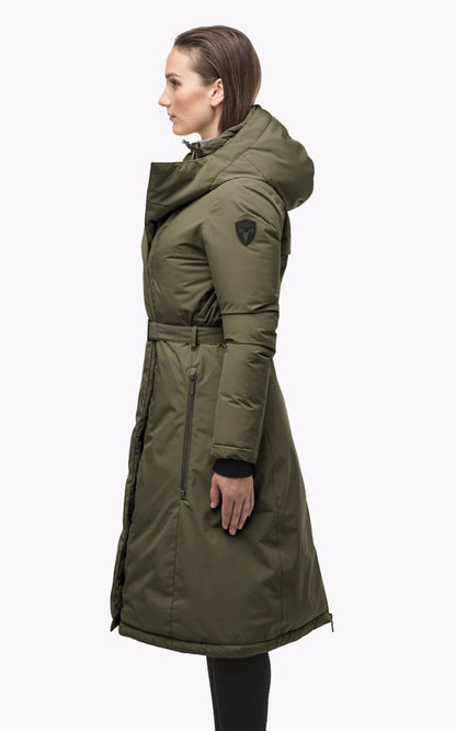 A &quot;LARA&quot; Fatigue Nobis 7/8 Doudoune Femme closed photo