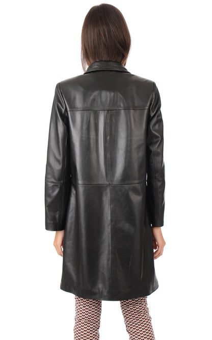 A &quot;FABIOLA FF&quot; Noir La Canadienne 7/8 Femme back photo