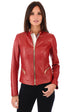 A "ANSIA CANA FF" Rouge La Canadienne Spencer Femme closed photo