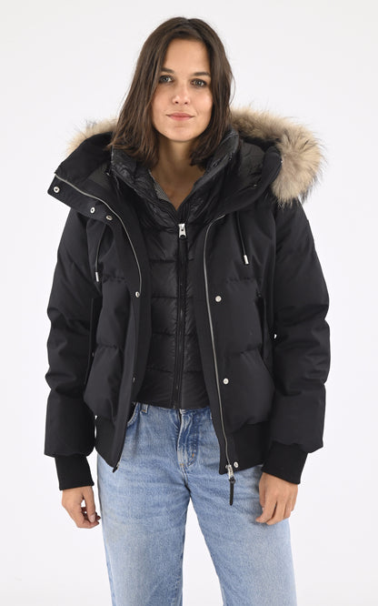 A &quot;NEFI-FZ&quot; Noir Mackage Bl Doudoune Femme closed photo