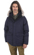 A "HERITAGE" Navy Nobis Ves Doudoune Homme closed photo