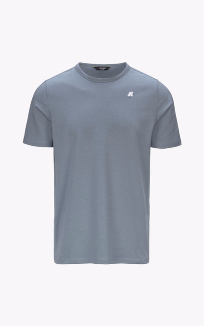 A &quot;ADAME K71349W&quot; Gris K-Way T-shirt Homme details photo