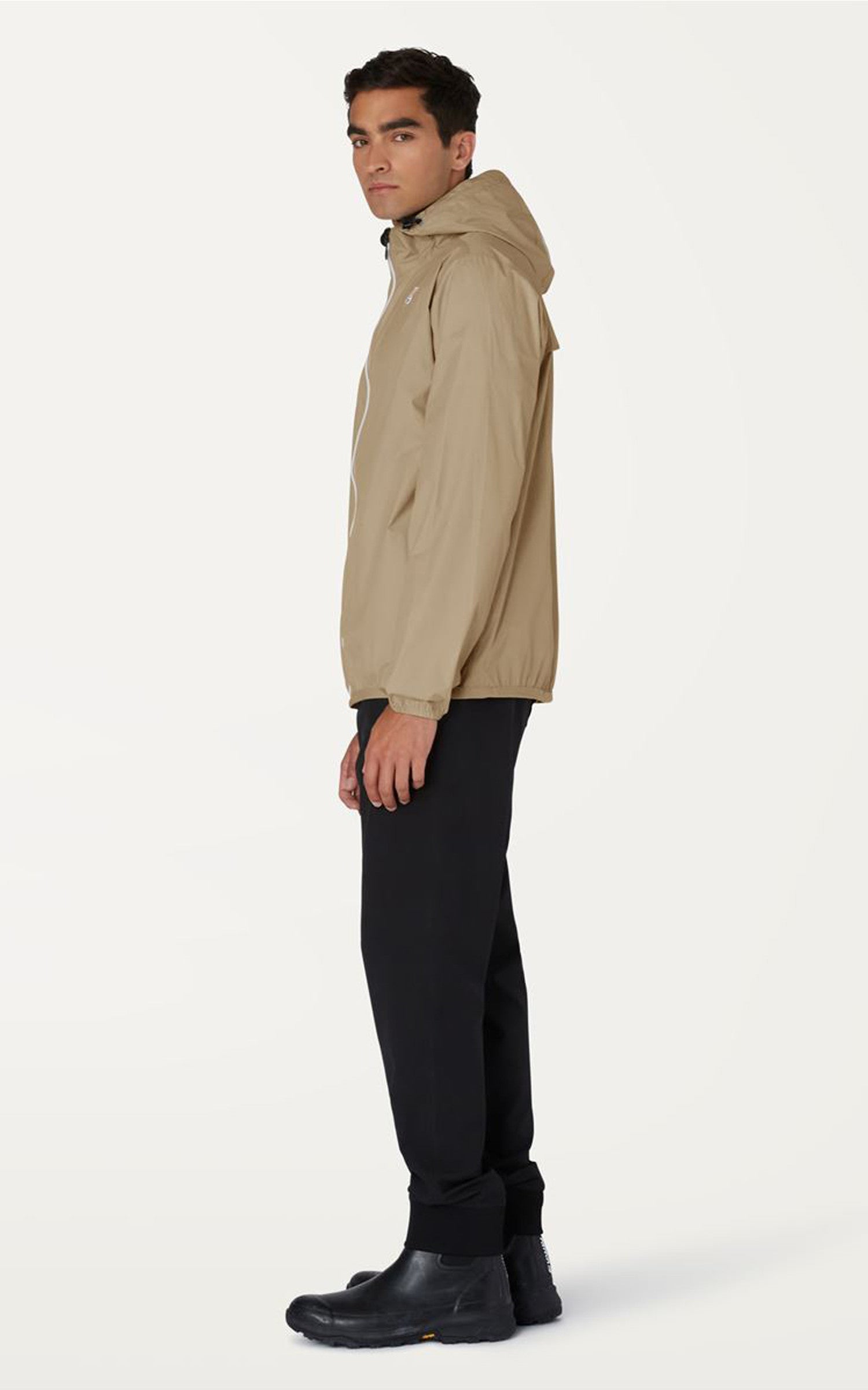 A &quot;CLAUDE K004BD0&quot; Beige K-Way Blouson Mixte back photo