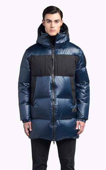 A &quot;NEELIX&quot; Bleu Nobis Ves Doudoune Homme opened photo