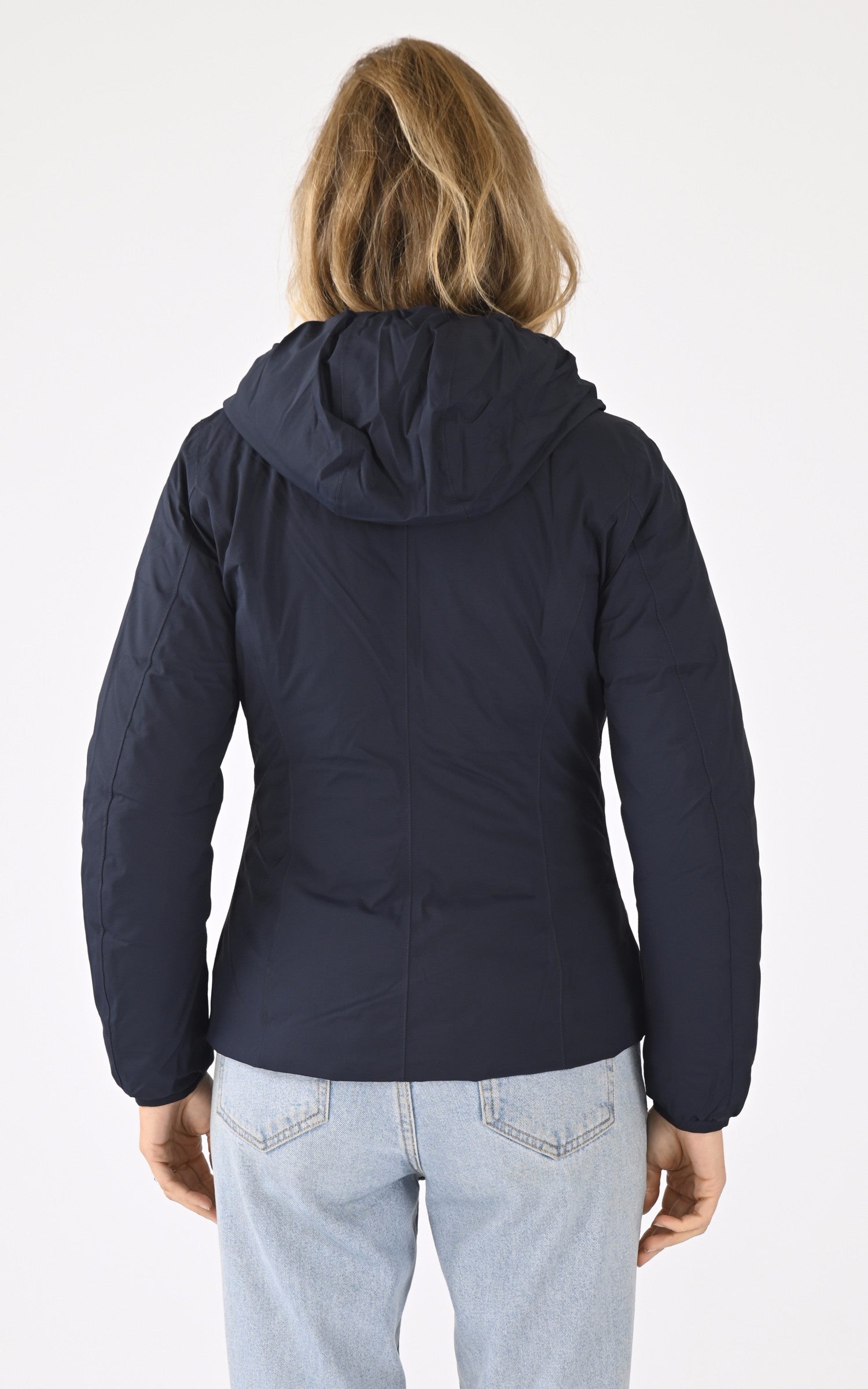 A &quot;LILY ST THERMO DO K8127XW&quot; Bleu Marine K-Way Blouson Femme back photo 4