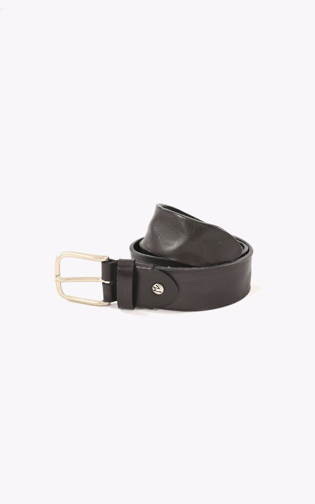 A &quot;7426/2&quot; Noir Mancini Ceinture Homme opened photo