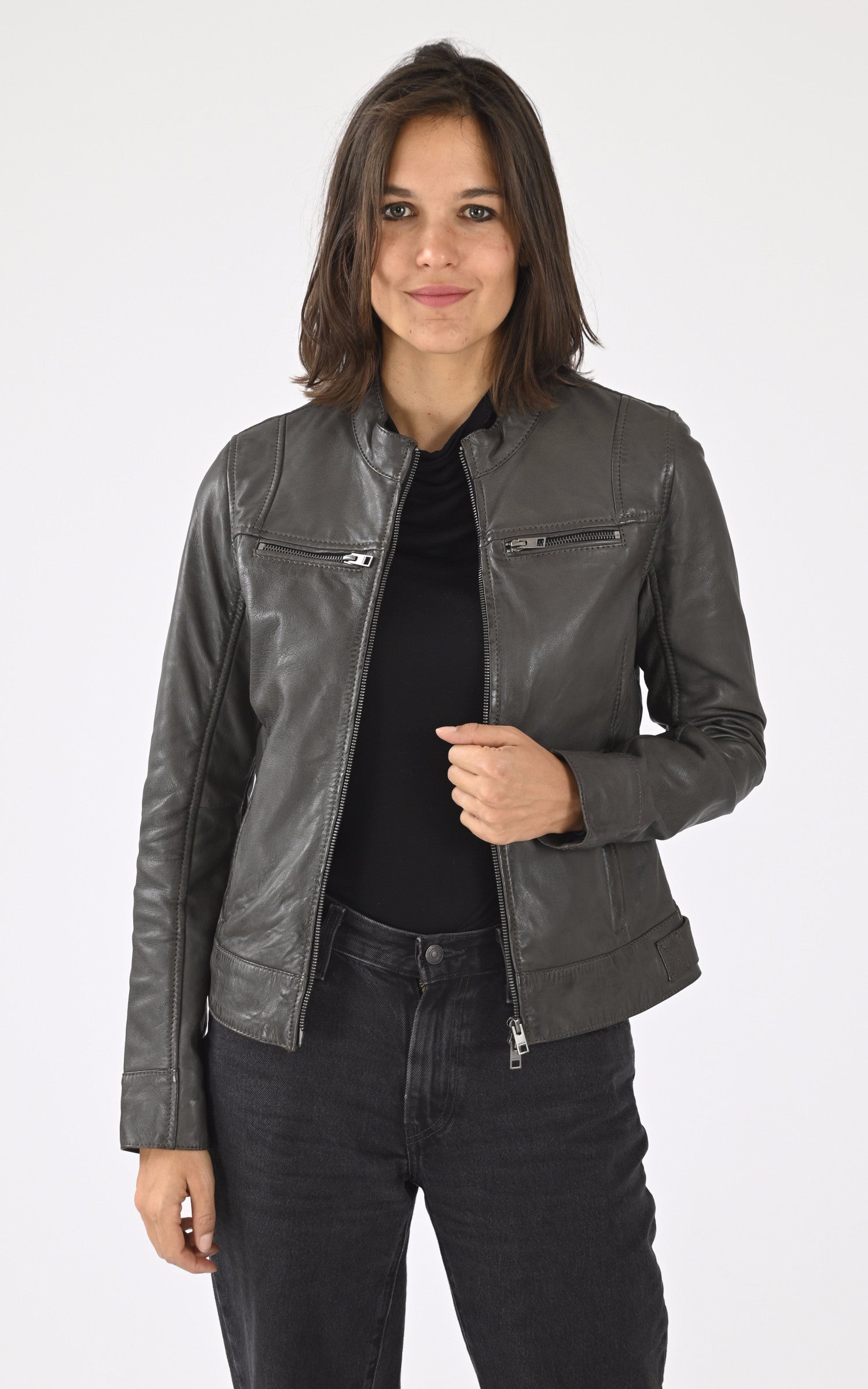 A &quot;RITZ 64952&quot; Kaki Oakwood Blouson Femme opened photo 1