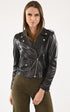 A "DF259 bis no belt" Noir La Canadienne Blouson Femme opened photo