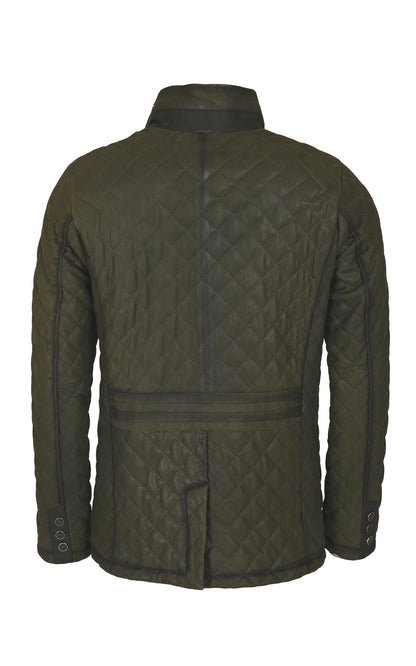 A &quot;E09&quot; Vert La Canadienne Veste Homme details photo