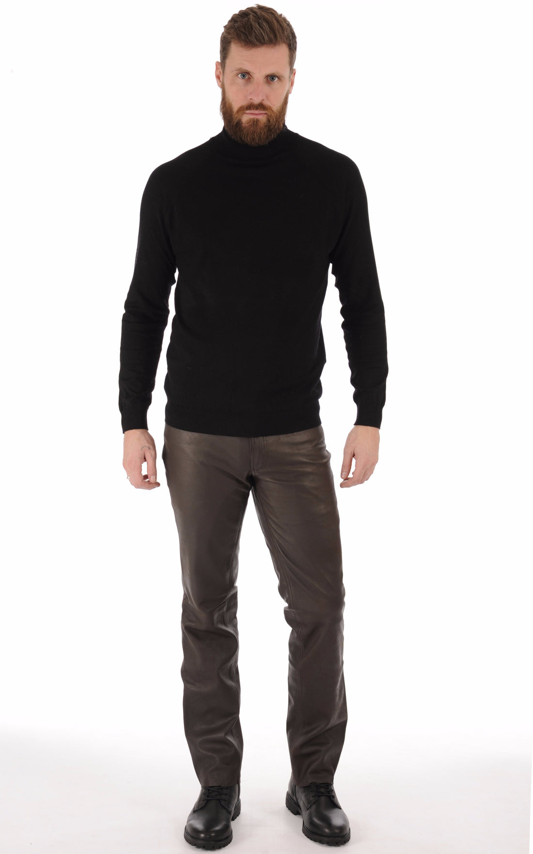 A &quot;LAURIN&quot; Chocolat Maddox Pantalon Homme closed photo
