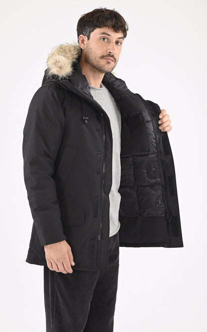 A &quot;LANGFORD FUSION B.DISC 2062MBA&quot; Black Canada Goose 3/4 Doudoune Homme interior photo