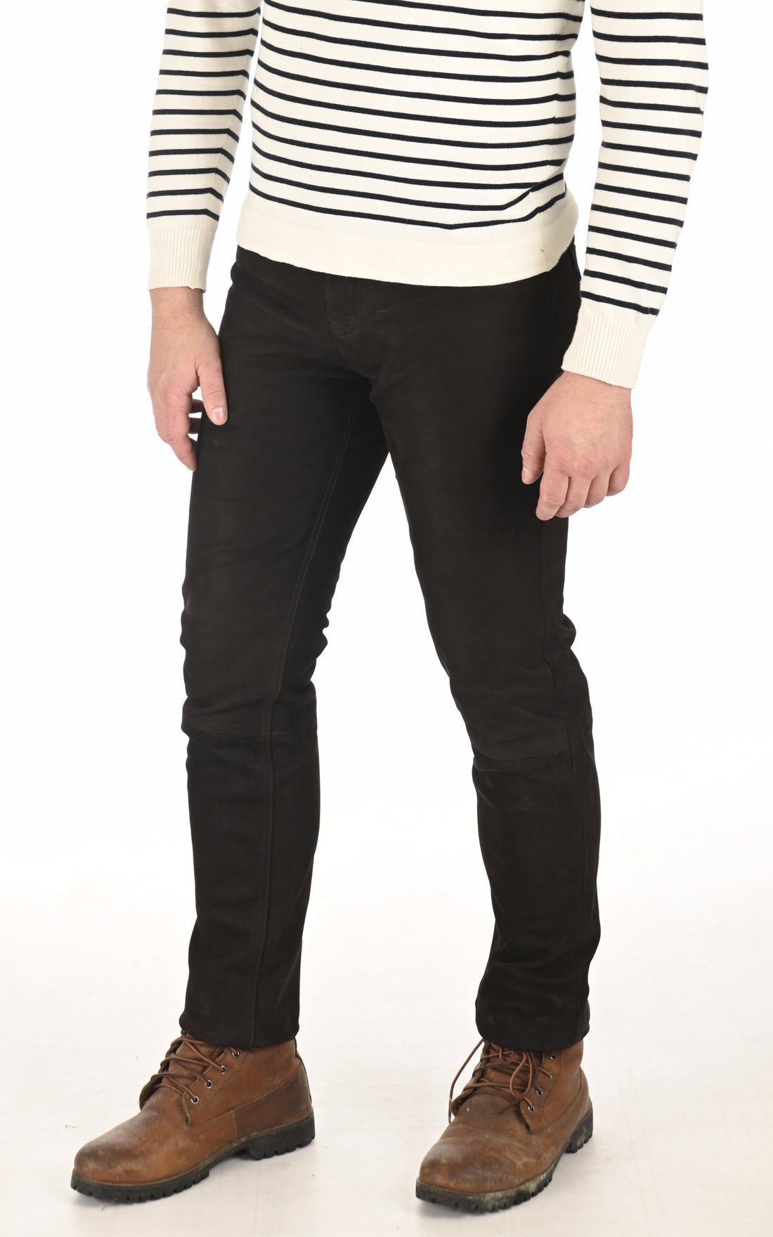 A &quot;BOWLING 102131&quot; Marron Daytona 73 Pantalon Homme closed photo