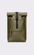 A "13320 ROLLTOP RUCKSACK" Kaki Rains Sac Mixte opened photo