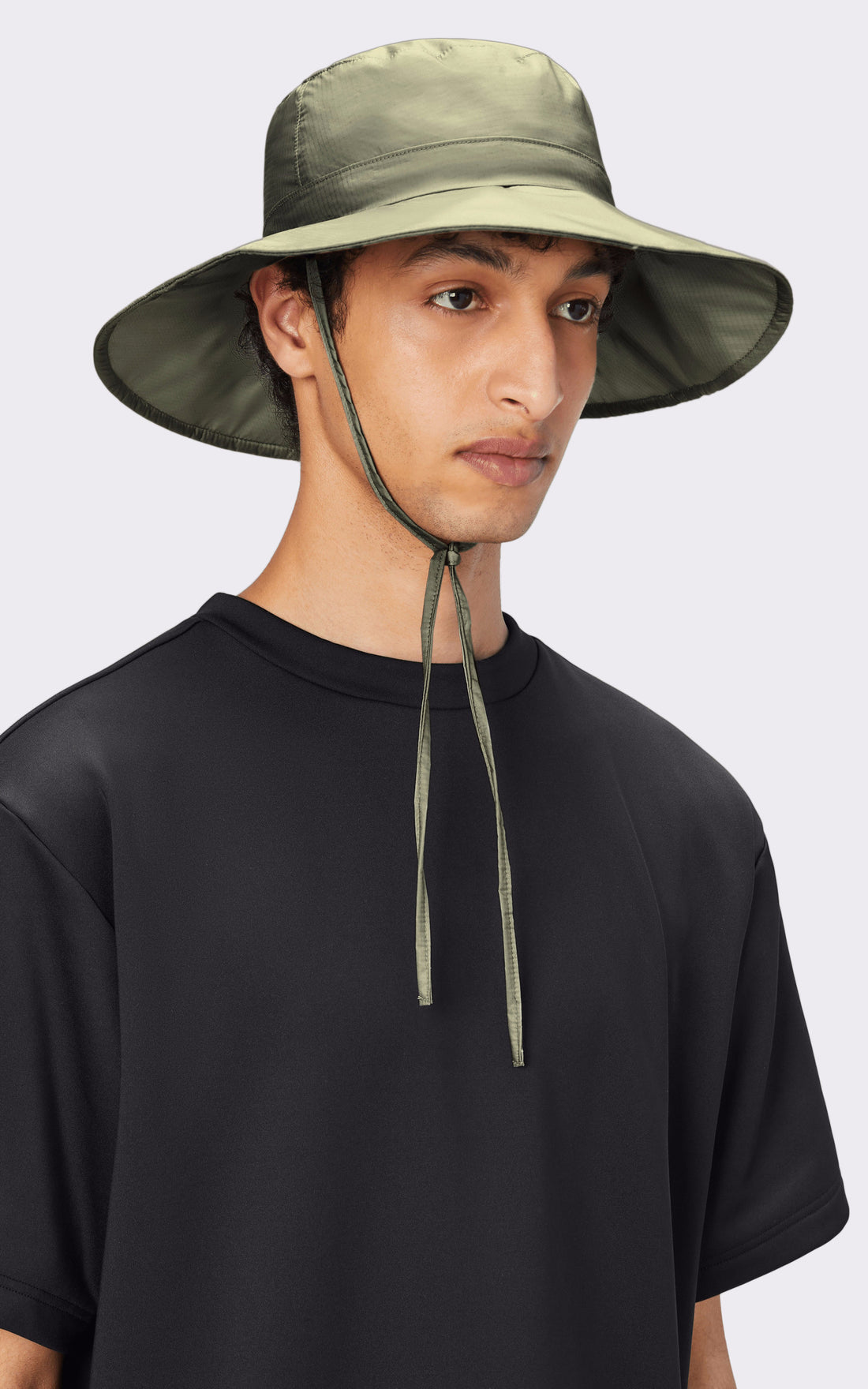 A &quot;20220 BOONIE HAT&quot; Vert Rains Chapeau Mixte closed photo