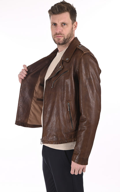 A &quot;GOLBERG 101485&quot; Cognac Daytona 73 Perfecto Homme interior photo