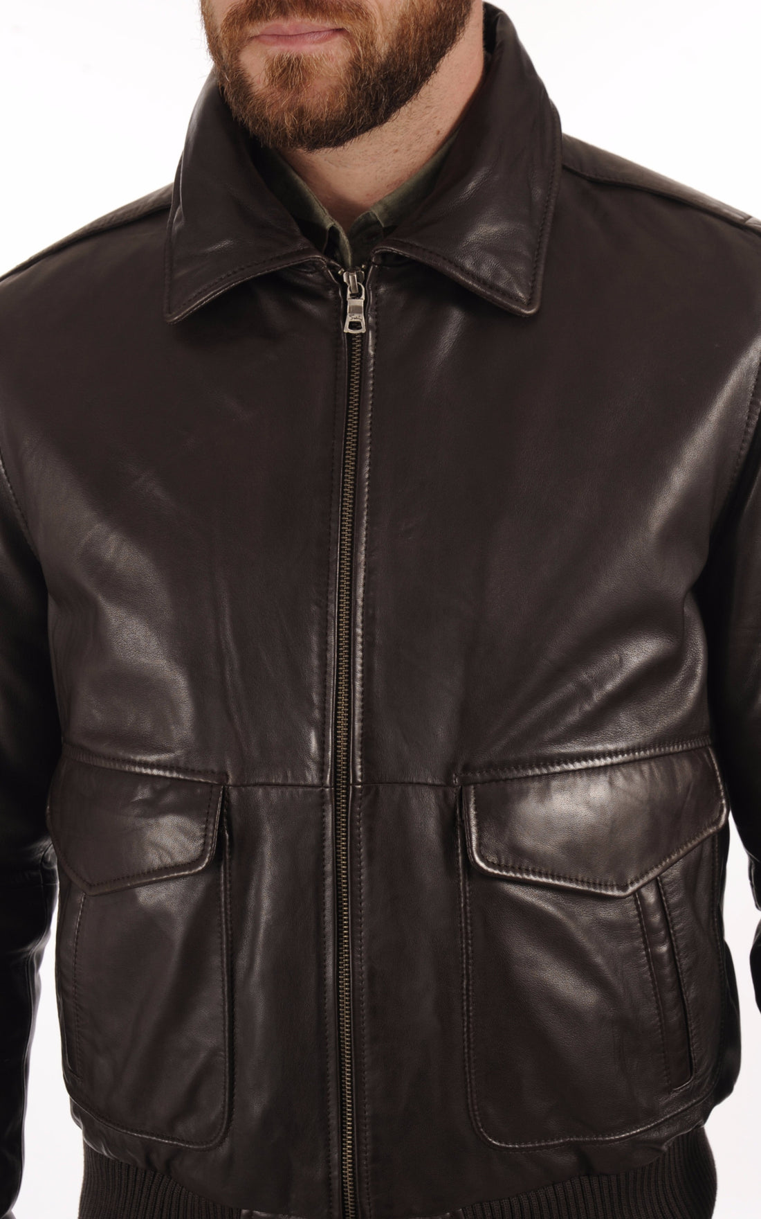 A &quot;RAFFAELO 7663&quot; Marron Smarty Pilote Homme opened photo