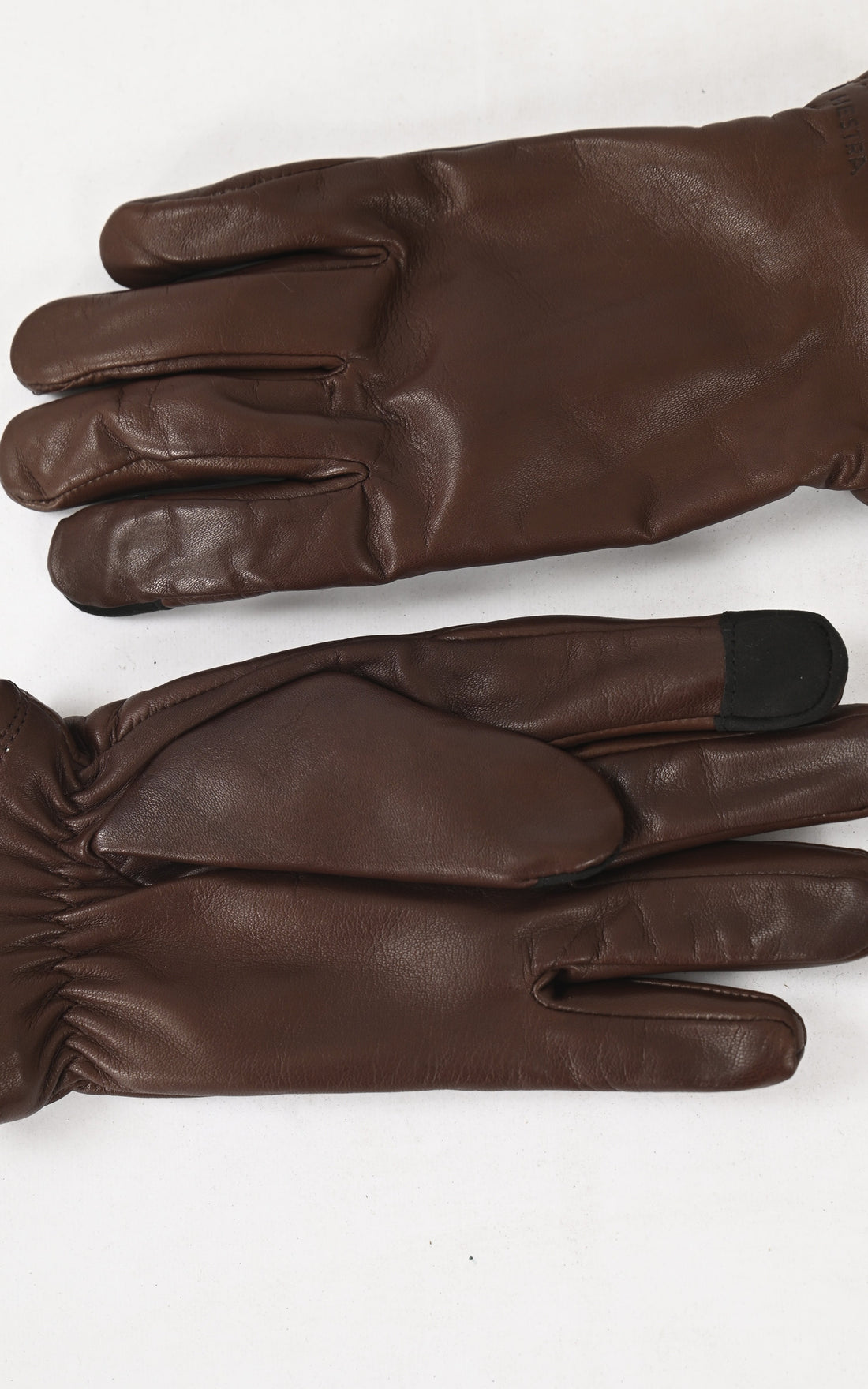 A &quot;23570 JOHN&quot; Marron Hestra Gants Homme opened photo