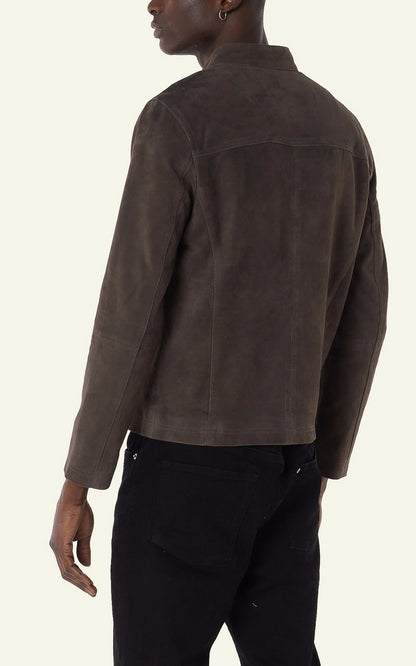 A &quot;SYLVINO&quot; Smoke Serge Pariente Blouson Homme back photo