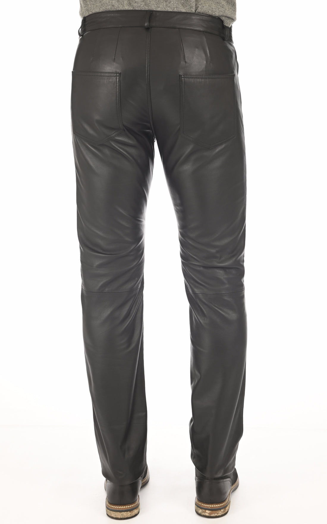 A &quot;EMILIEN&quot; Noir La Canadienne Pantalon Homme closed photo