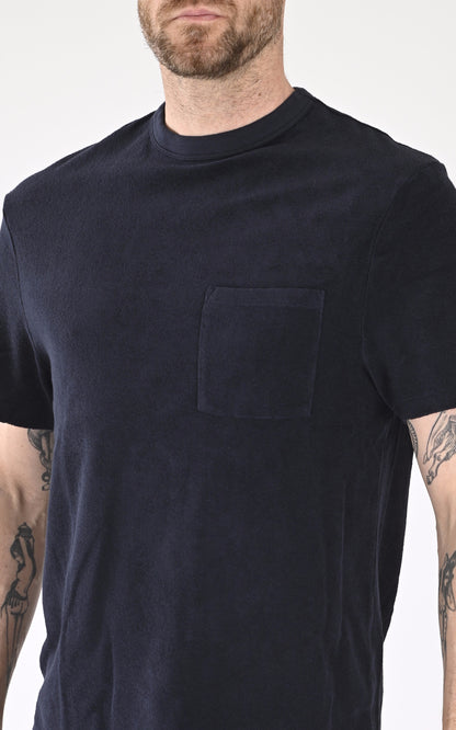 A &quot;RIVTS04&quot; Bleu Rivieras T-shirt Homme details photo