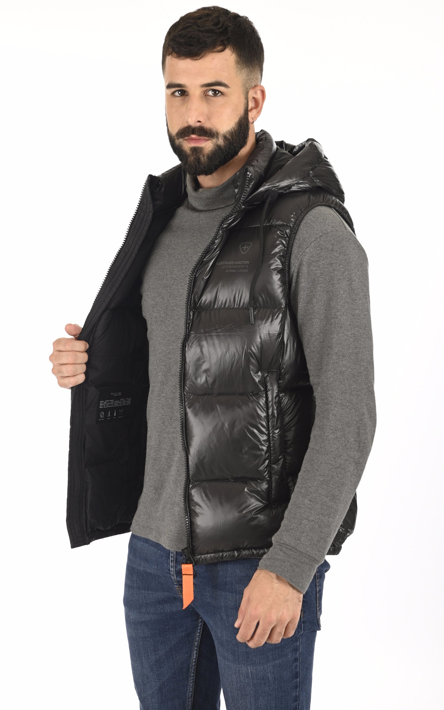 A &quot;CESAR&quot; Noir Gertrude gilet_doudoune Mixte interior photo 2